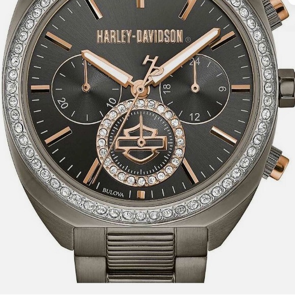 Woman’s Harley-Davidson Bulova Watch - Picture 3 of 3